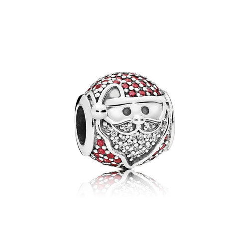 Charm Donna Pandora Babbo Natale Scintillante - 796385CZR