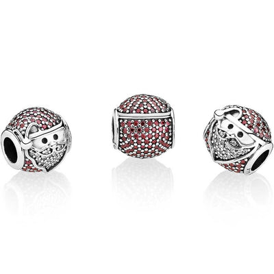 Charm Donna Pandora Babbo Natale Scintillante - 796385CZR - Gioielleria De Patto