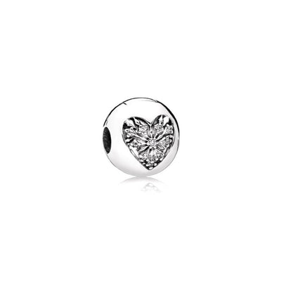 Charm Donna Pandora Cuore d'Inverno - 796388CZ - Gioielleria De Patto