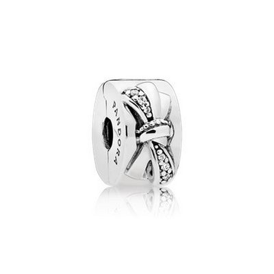 Charm Donna Pandora Fiocco Luminoso - 797304CZ - Gioielleria De Patto