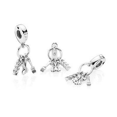 Charm Donna Pandora Love Pasta - 797435 - Gioielleria De Patto