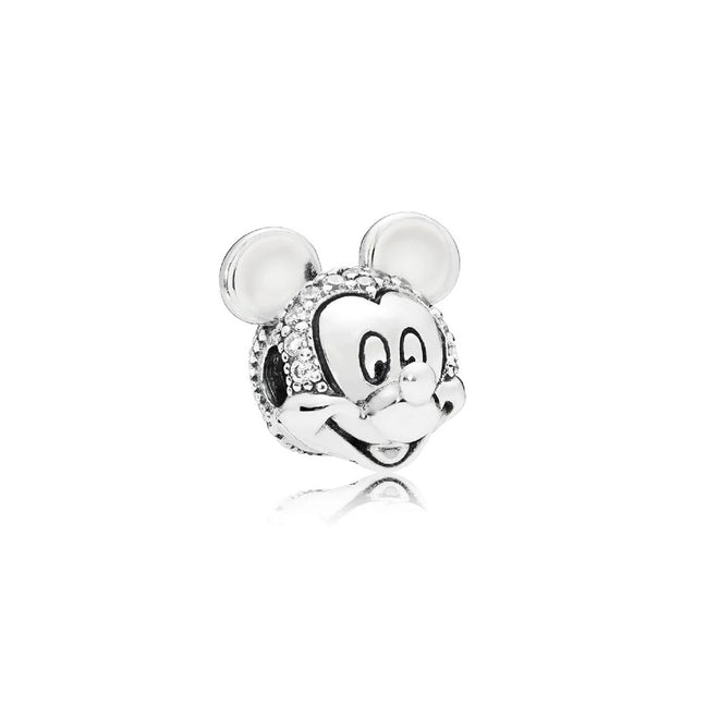 Charm Donna Pandora Disney, Mickey Mouse Scintillante - 797495CZ