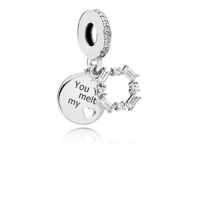 Charm Donna Pandora Incisione Ghiacciata - 797553CZ - Gioielleria De Patto