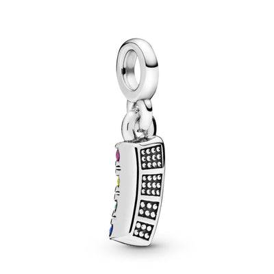 Pendente Donna Pandora Mini Arcobaleno ME - 798390NRGMX - Gioielleria De Patto