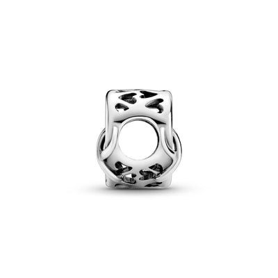 Charm Donna Pandora Openwork Cuore "Ti amo Mamma" - 798825C00 - Gioielleria De Patto