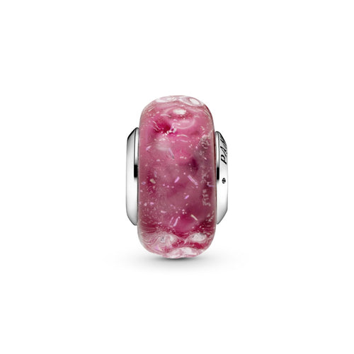 Charm Donna Pandora Vetro di Murano Fantasia Rosa - 798872C00