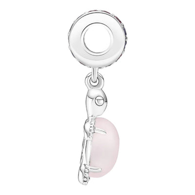 Pendente Donna Pandora Tartaruga Marina Rosa Vetro di Murano - Pendente - Gioielleria De Patto