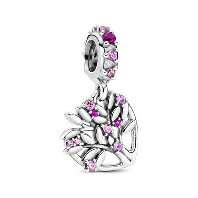 Pendente Donna Pandora Albero della Famiglia Pietre Rosa - 799153C01 - Gioielleria De Patto