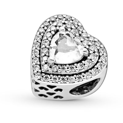 Charm Donna Pandora Cuori Senza Tempo - 799218C01 - Gioielleria De Patto