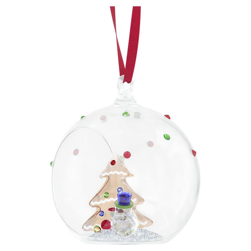 Swarovski Holiday Cheers Decorazione Pallina Albero e Pupazzo di Neve - 5701509