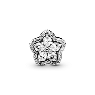 Charm Donna Pandora Fiocco di Neve - 799224C01 - Gioielleria De Patto