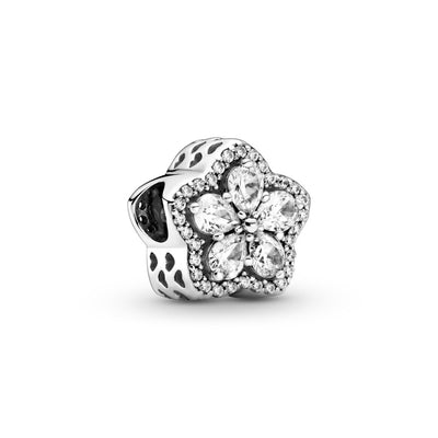 Charm Donna Pandora Fiocco di Neve - 799224C01 - Gioielleria De Patto