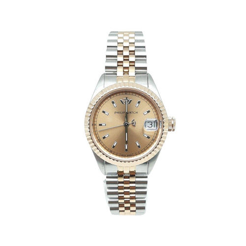 Orologio Donna Philipp Watch Caribe Multifunction 31mm Rose Gold - R825359756