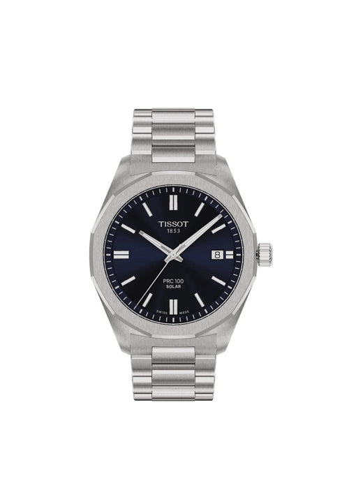 Tissot Orologio Uomo PRC 100 Solar Quartz  Blu - T151.422.11.041.00