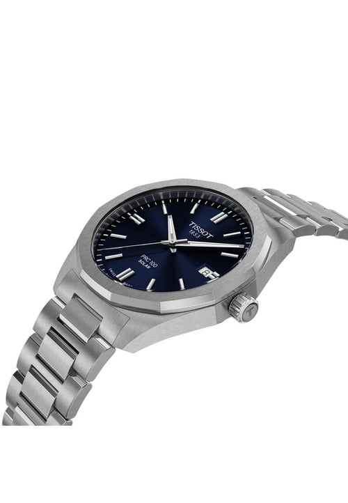 Tissot Orologio Uomo PRC 100 Solar Quartz  Blu - T151.422.11.041.00