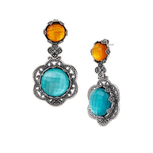 Orecchini Donna Gerardo Sacco ninfea aperta - 27927ambve