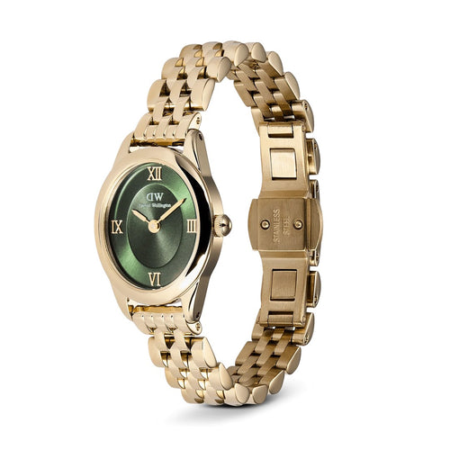 Orologio Donna Daniel Wellington Ophelia Mini Emerald Gold - DW00100804
