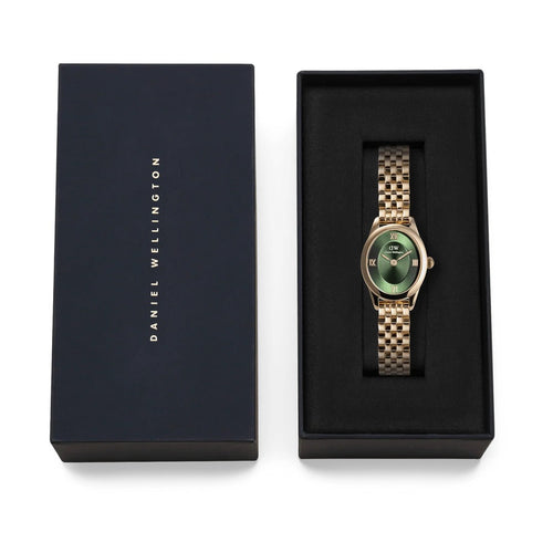 Orologio Donna Daniel Wellington Ophelia Mini Emerald Gold - DW00100804