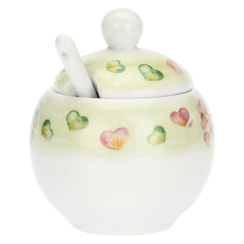 Thun Zuccheriera con cucchiaino Cuori in fiore - T11043400P00