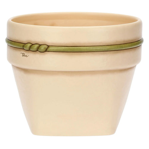 Thun Cachepot in ceramica Country Bloom, medio - T10516266H90