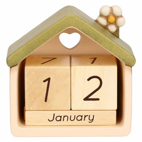 Thun Calendario da tavolo in ceramica Country Bloom - T10507269H90