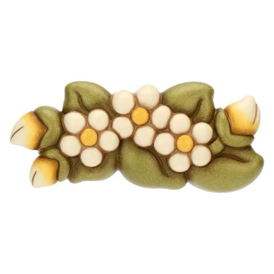 Thun Decorazione floreale da parete in ceramica Country Bloom - T10532250H90