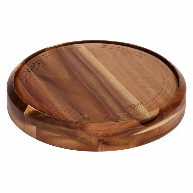 Thun Set tagliere con coltelli formaggio Country Bloom - T11329071P00