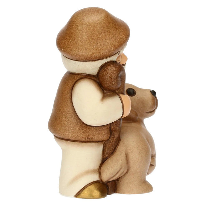 Thun Pastore con cane in ceramica Presepe Classico - T10387280A83