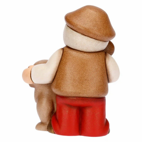 Thun Pastore con cane in ceramica Presepe Classico - T10387280A82