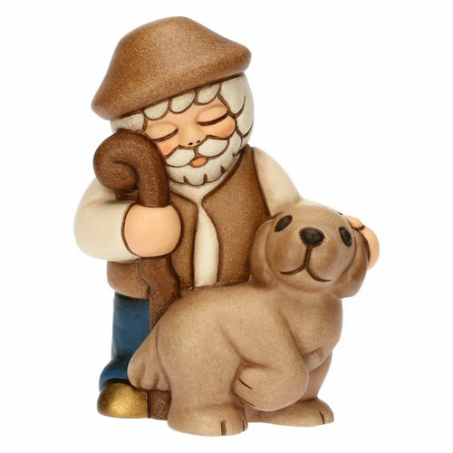 Thun Pastore con cane in ceramica Presepe Classico - T10387280A98