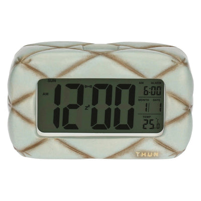 Thun Orologio da tavolo digitale in ceramica Plumé - T10597224H90