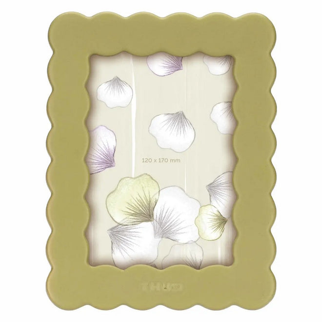 Thun Portafoto in stoneware Country Bloom, grande - T10675047P00