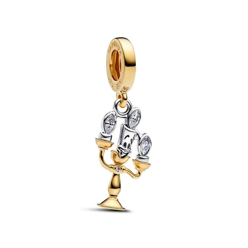 Charm Donna Pandora  Disney, La Bella e la Bestia, Pendente Lumiere - 763985C01