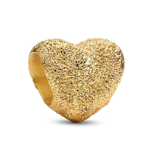 Charm Donna Pandora Mini Charm Cuore effetto diamantato - 764000C00