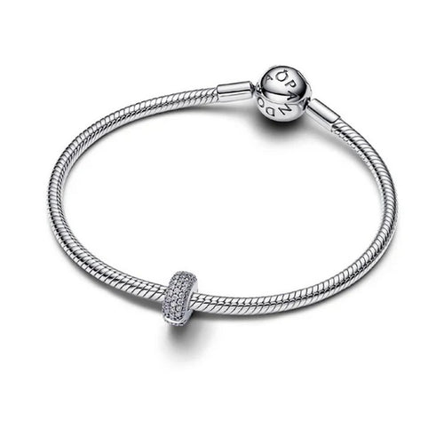 Charm Donna Pandora Clip Pavè Fascia Tripla - 794032C01