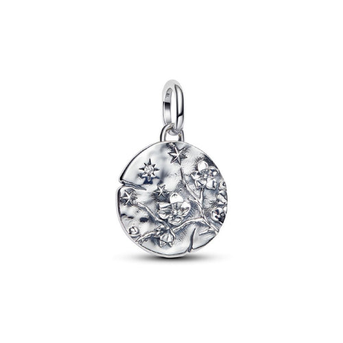 Charm Donna Pandora Medallion Fiore di Ciliegio "Vivat Floreat" - 794085C01
