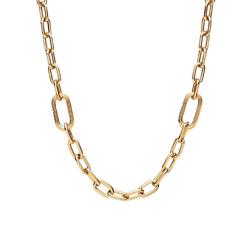 Collana Maglia Link Small Pandora ME Placcatura in Oro 14k - 369685c00-50