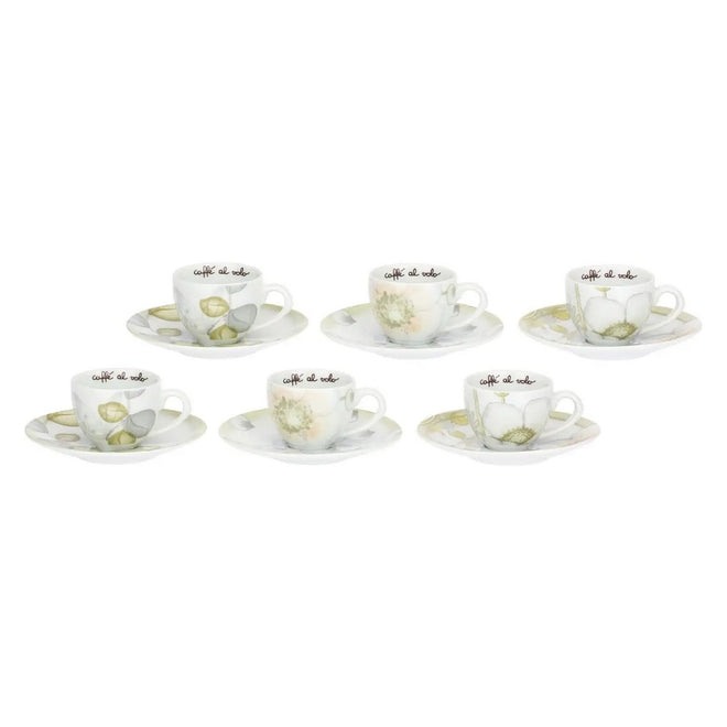 Thun Set 6 tazzine espresso in porcellana, Bloom - T10681418P00