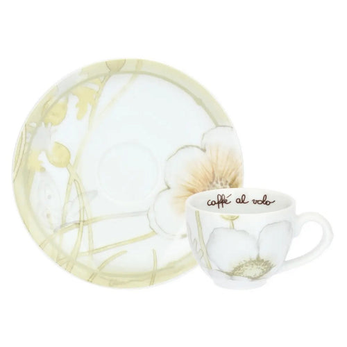 Thun Set 6 tazzine espresso in porcellana, Bloom - T10681418P00