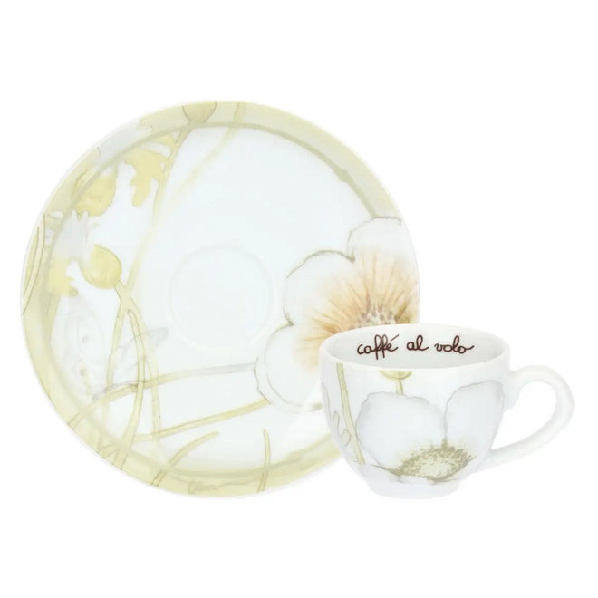 Thun Set 6 tazzine espresso in porcellana, Bloom - T10681418P00