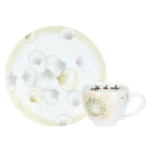 Thun Set 6 tazzine espresso in porcellana, Bloom - T10681418P00