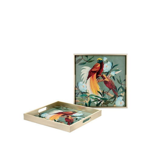 L'Oca Nera Vassoio quadrato - Sorong  - 1J217