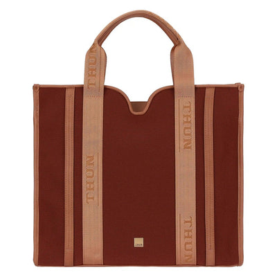 Thun Borsa shopping in ecopelle, piccola - T10263347P00