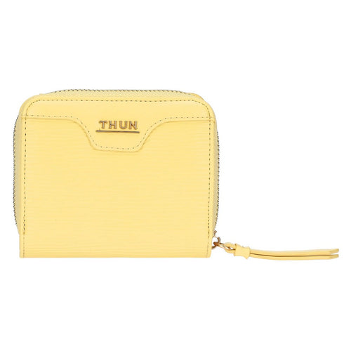 Thun Portafoglio in ecopelle piccolo, giallo - T10433340P00