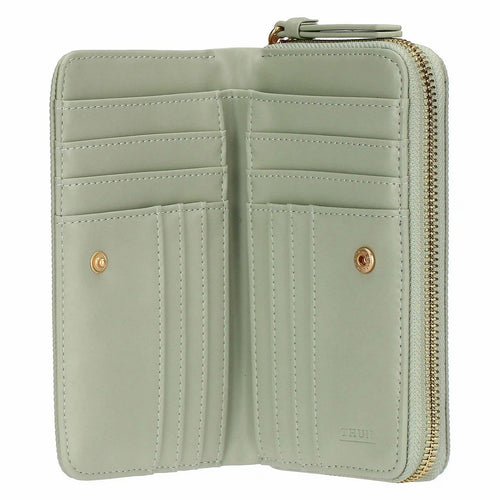 Thun Portafoglio in ecopelle medio, verde - T10436340P00