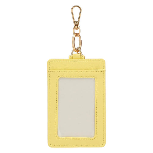 Thun Porta carte con gancio in ecopelle, giallo - T10440346P00