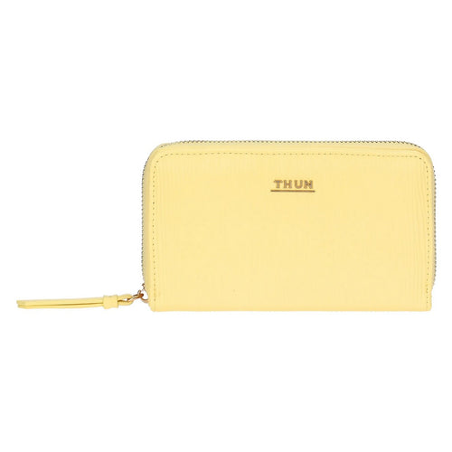 Thun Portafoglio in ecopelle medio, giallo - T10437340P00