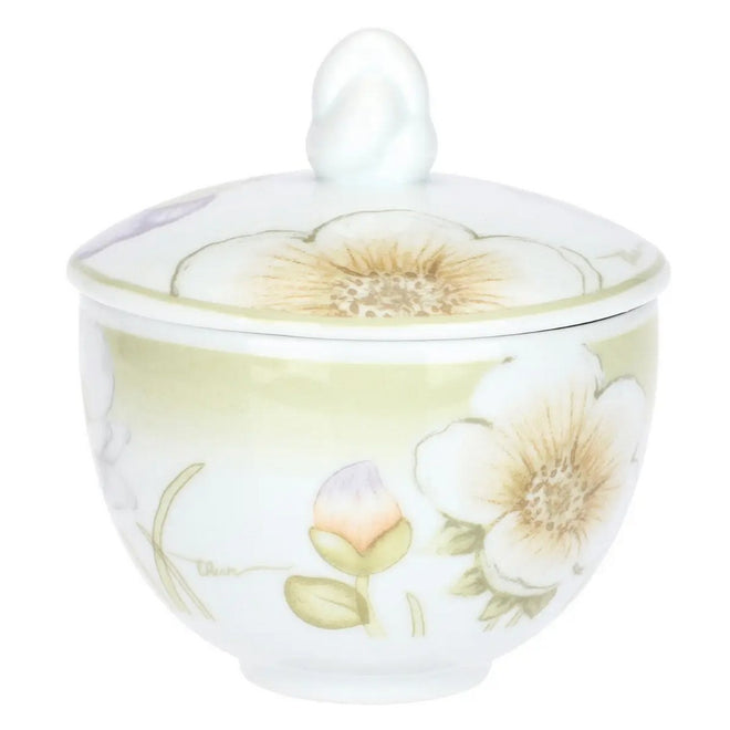 Thun Zuccheriera con cucchiaino in porcellana Bloom - T10678007P00