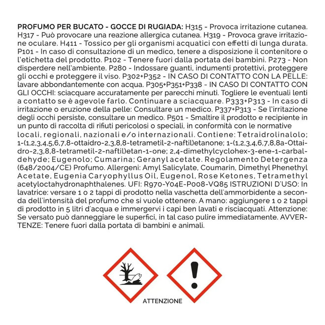 Thun Profumo per bucato Gocce di Rugiada - T10871208P00