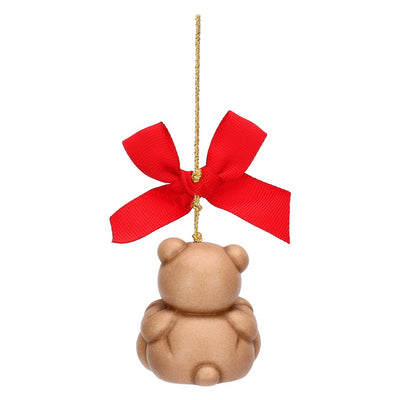 Thun Addobbo natalizio Teddy con casetta in ceramica, piccolo - T10399254A82